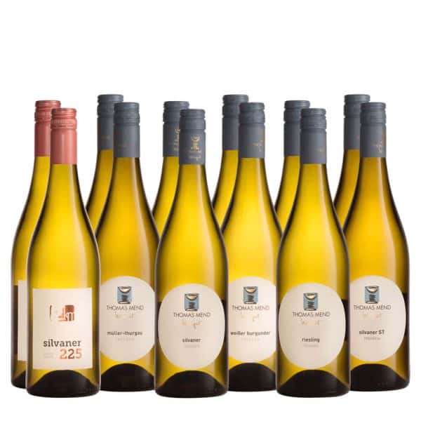Franken Vielfalt | Weinpaket mit 12 Burgunderflaschen